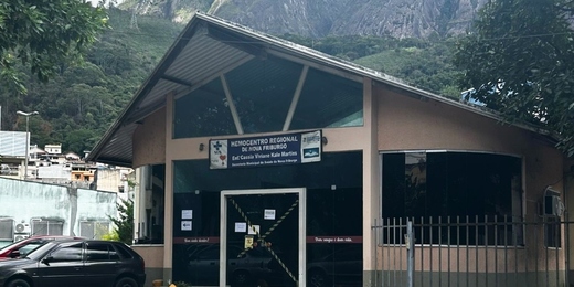 Hemocentro de Nova Friburgo é parcialmente interditado pela Defesa Civil e ambulatório segue fechado