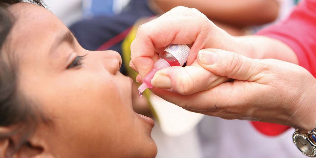 OMS comemora avanço no combate à poliomielite nos últimos 30 anos