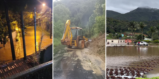 Defesa Civil de Nova Friburgo divulga boletim sobre situação das chuvas; Cemaden-RJ alerta para risco hidrológico ‘muito alto’ na cidade