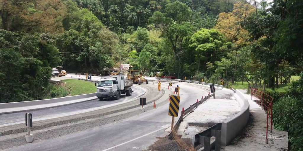 Rodovias estaduais que passam pela Região Serrana recebem obras de contenção