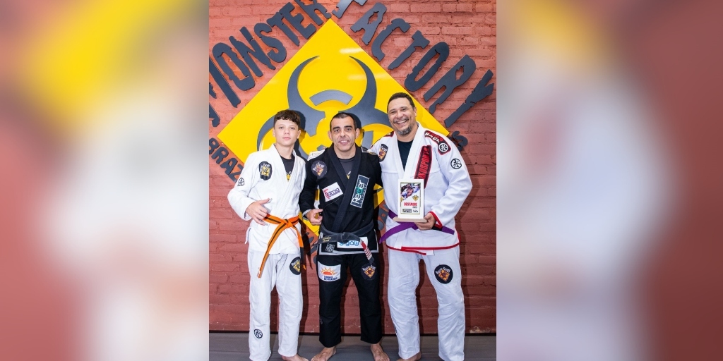 Além de proporcionar ao atleta melhores condições de saúde, o esporte ainda o aproximou mais do filho