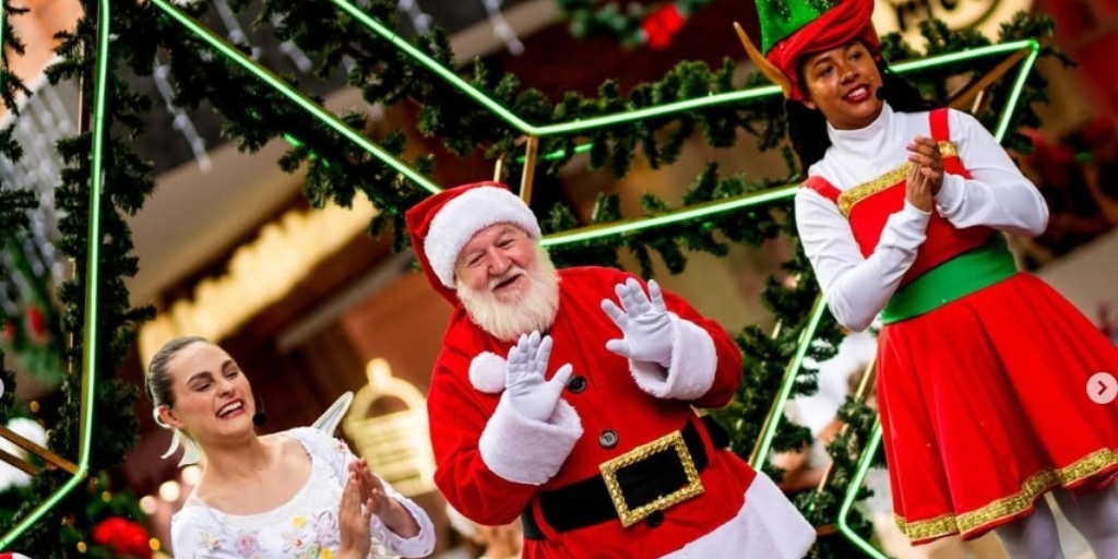 A Estação do Noel garante a alegria do público infantil com programação natalina aos fins de semana 