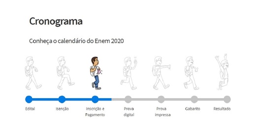 Começaram nesta segunda-feira as inscrições para o Enem 2020