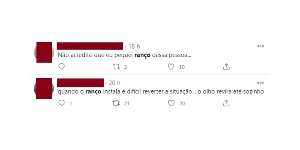 Sentimento de desprezo por outra pessoa