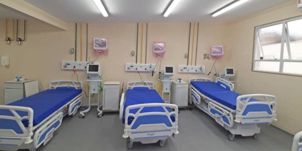 Hospital Raul Sertã aumenta número de leitos de UTI disponíveis para pacientes com Covid-19