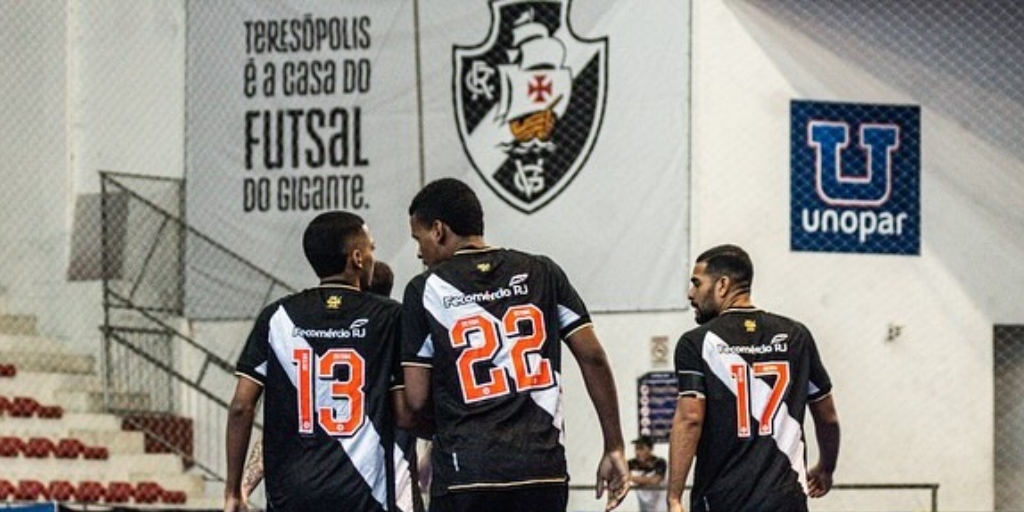 Vasco retorna a Teresópolis pelas oitavas de final do Campeonato Brasileiro de Futsal nesta quinta-feira