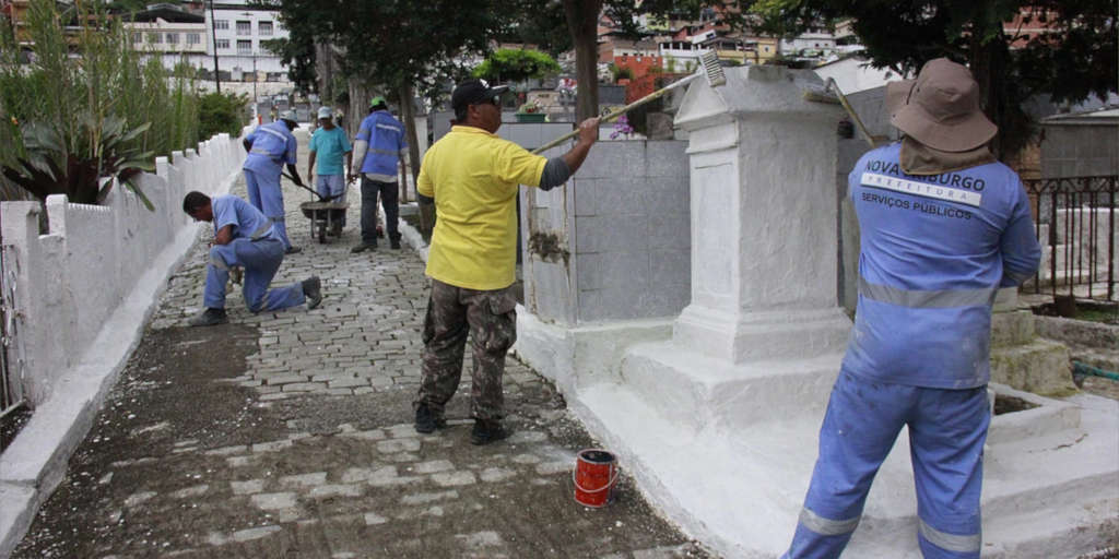 Dia de Finados: Cemitérios da Região Serrana passam por preparo para receber milhares de visitantes