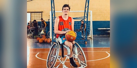 Talento e superação: Jovem cantagalense se destaca no cenário nacional do basquete sobre rodas
