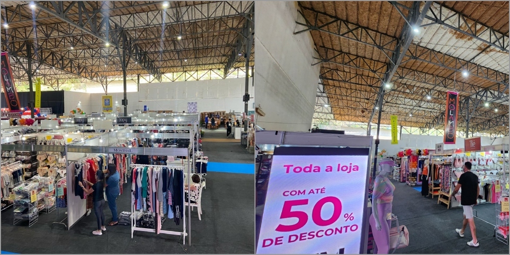 'Nossa Feira' reúne mais de 70 expositores nas áreas de comércio, serviços, gastronomia, artesanato e turismo