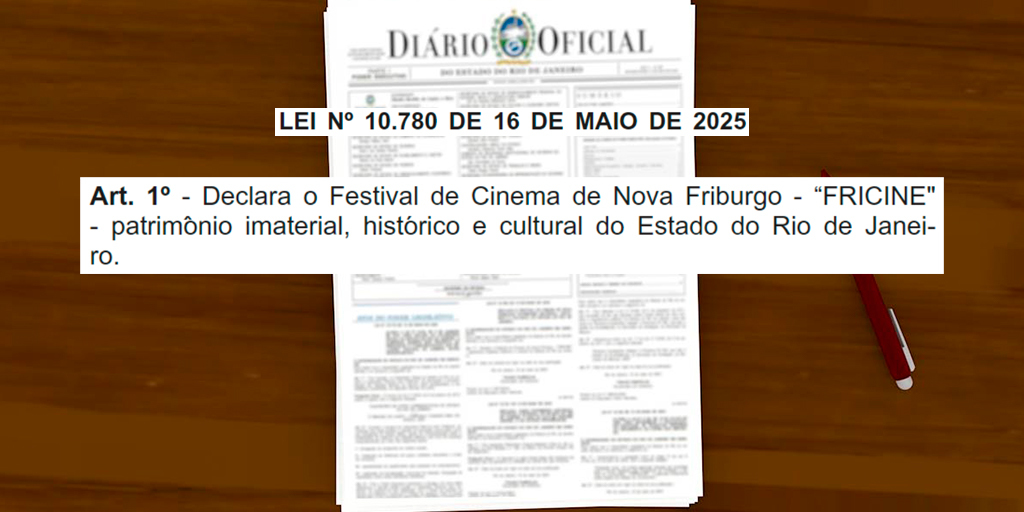 Lei estadual reconhece FriCine como Patrimônio Imaterial, Histórico e Cultural do Rio de Janeiro
