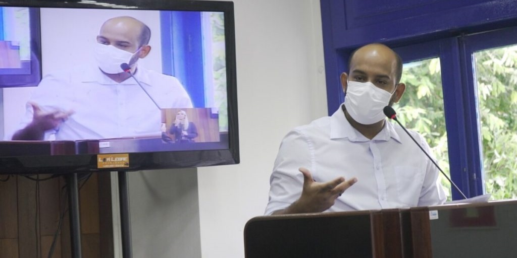 Felipe Fernandes deixou a Secretaria de Saúde e assumiu cargo de vereador na Câmara