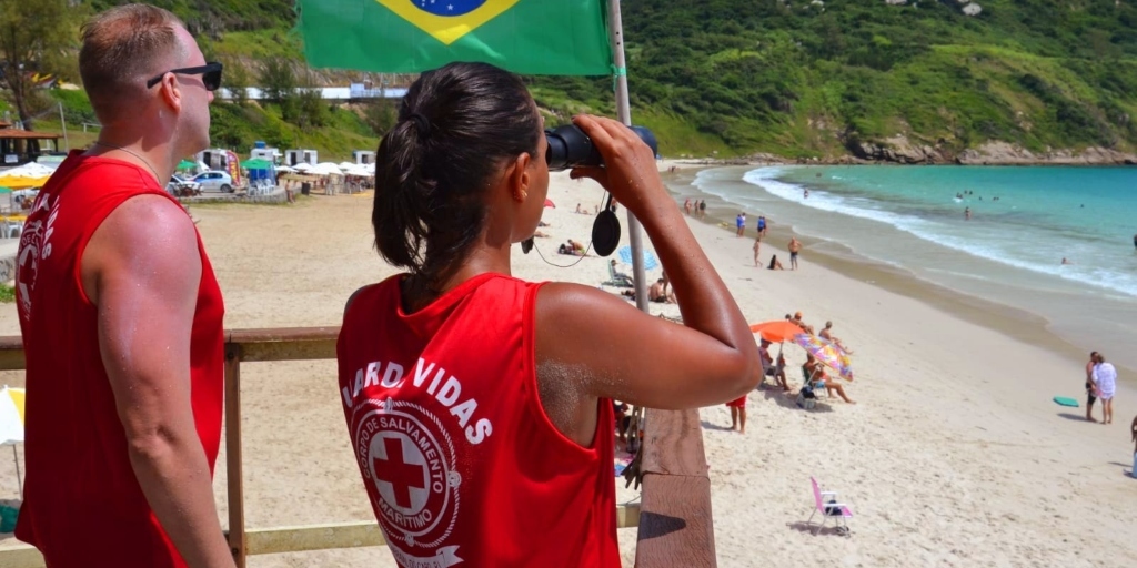 As praias de Arraial do Cabo estarão mais seguras no Carnaval