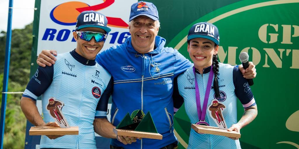Ciclistas de equipe friburguense conquistam o pódio do GP das Montanhas