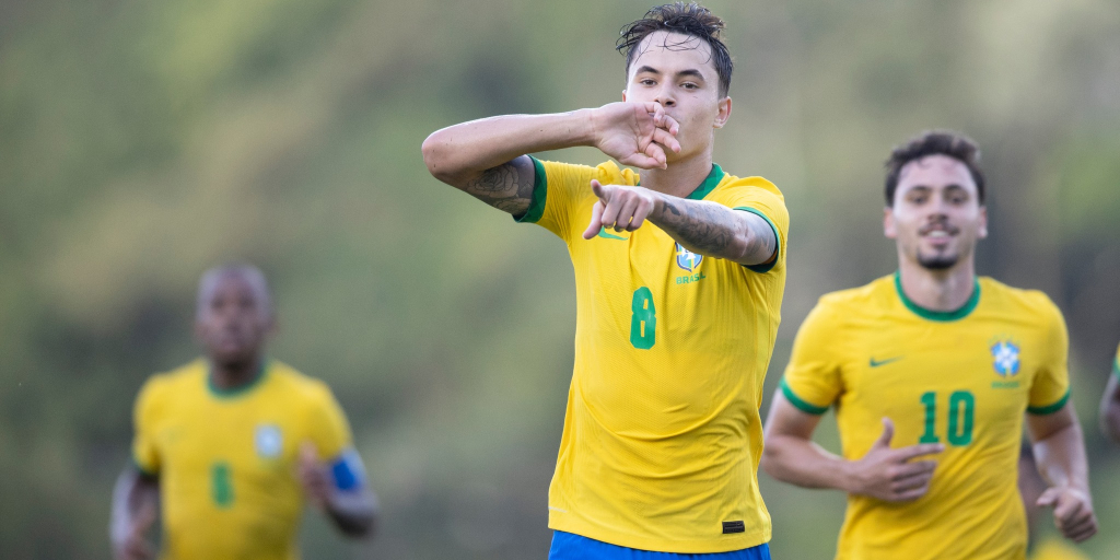 Seleção Brasileira sub-20 goleia o Peru por 6 x 0 na Granja Comary, em Teresópolis