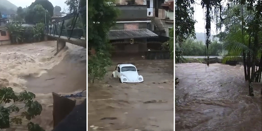 Mais de 4 mil pessoas são afetadas pelas chuvas intensas em Cachoeiras de Macacu