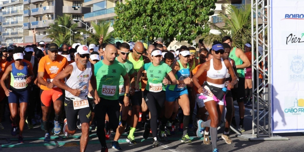 Estão abertas as inscrições para a Meia Maratona de Cabo Frio; veja como participar