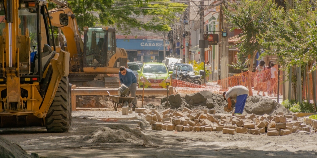 Obras de drenagem no centro de Friburgo serão suspensas por duas semanas em dezembro