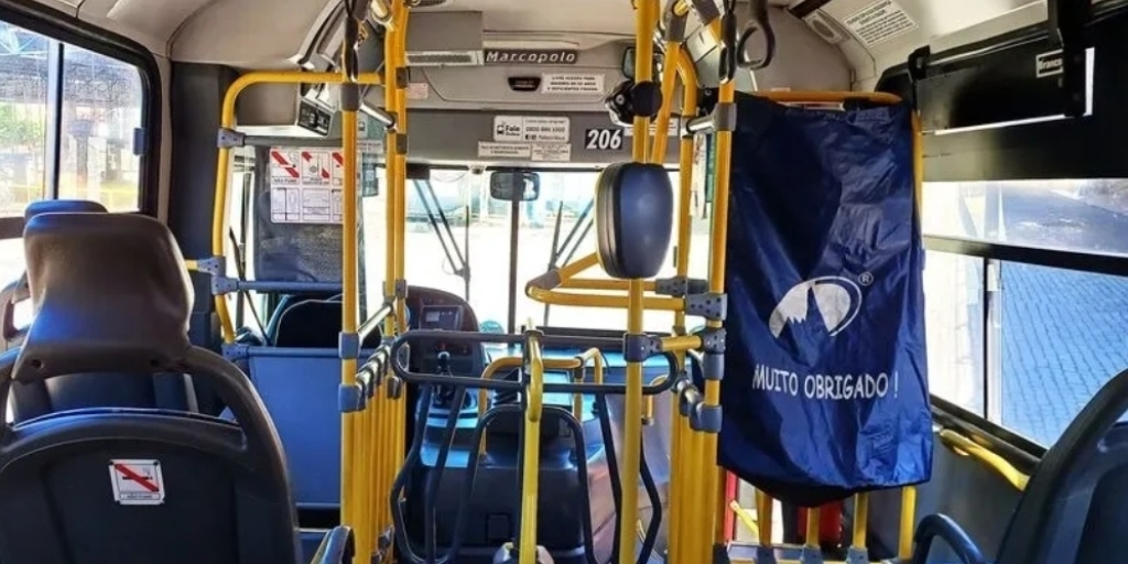 Doações podem ser feitas nos ônibus, na empresa, na rodoviária, além do terminal da Várzea