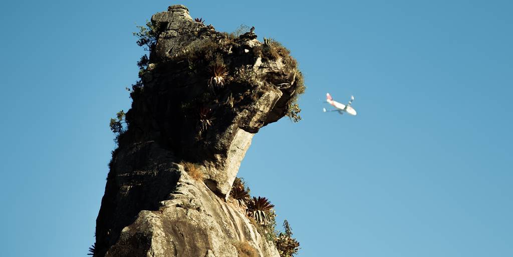 A pedra do Cão Sentado é um dos principais pontos turísticos de Nova Friburgo