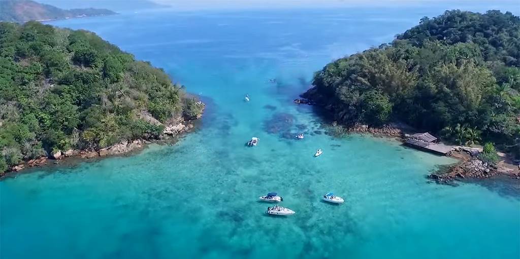 Ilha Grande é famosa por suas belezas naturais