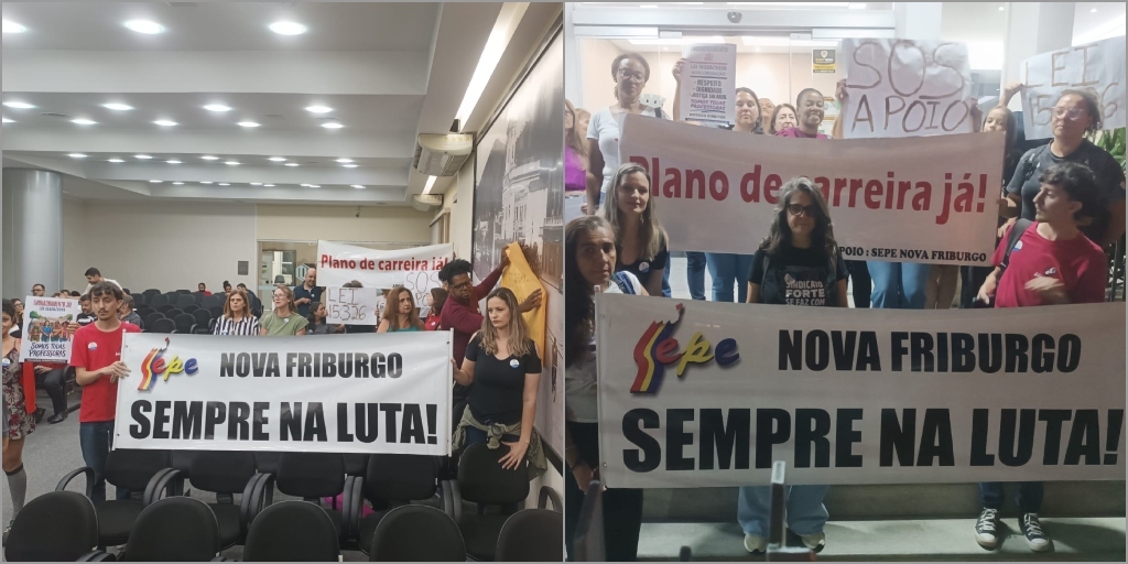 Protesto de servidores da categoria em março motivou o pedido de audiência pública do vereador