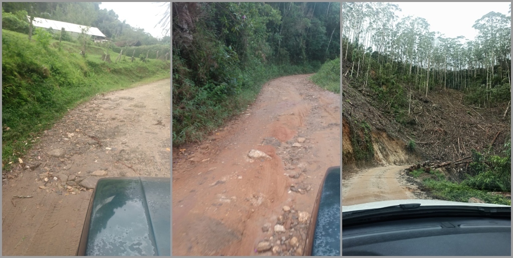 Moradores de Macaé de Cima, em Nova Friburgo, sofrem com as péssimas condições das estradas