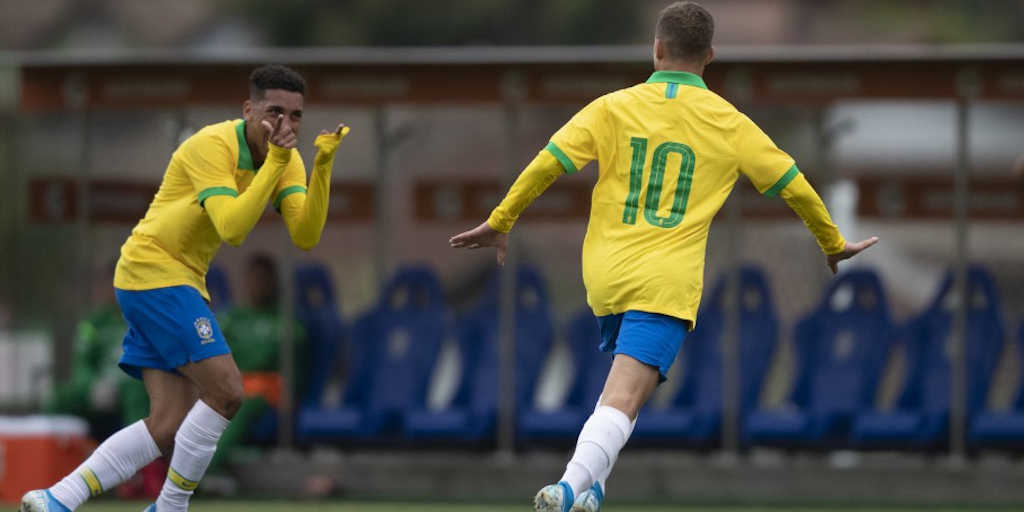 Brasil sub-15 conquista título na Granja Comary com golaço de meia friburguense 