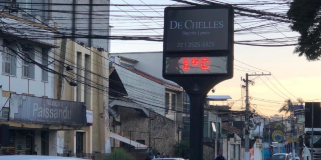 Inverno em Nova Friburgo, Região Serrana do Rio, é costumeiramente marcado por frio intenso