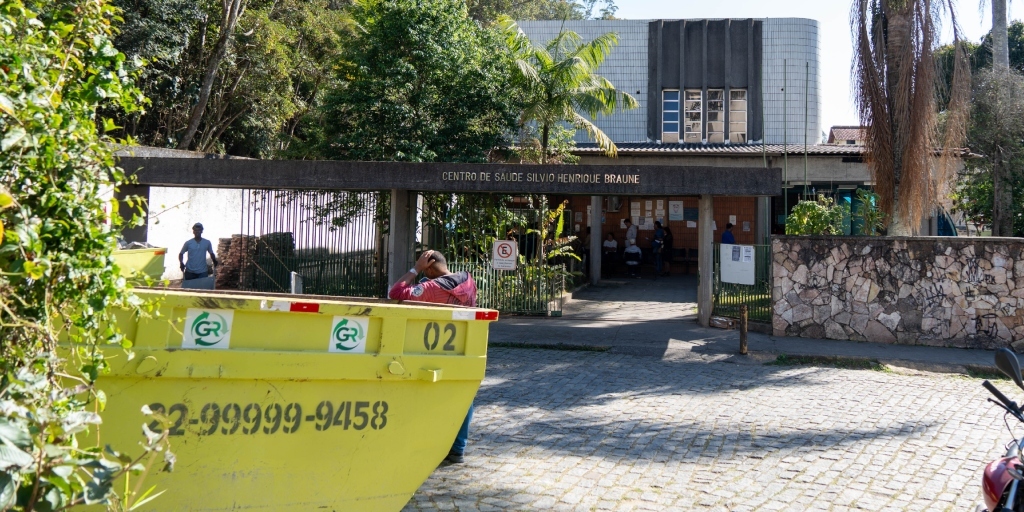 Posto Silvio Henrique Braune começa a ser reformado; obra é estimada em R$ 1,8 milhão