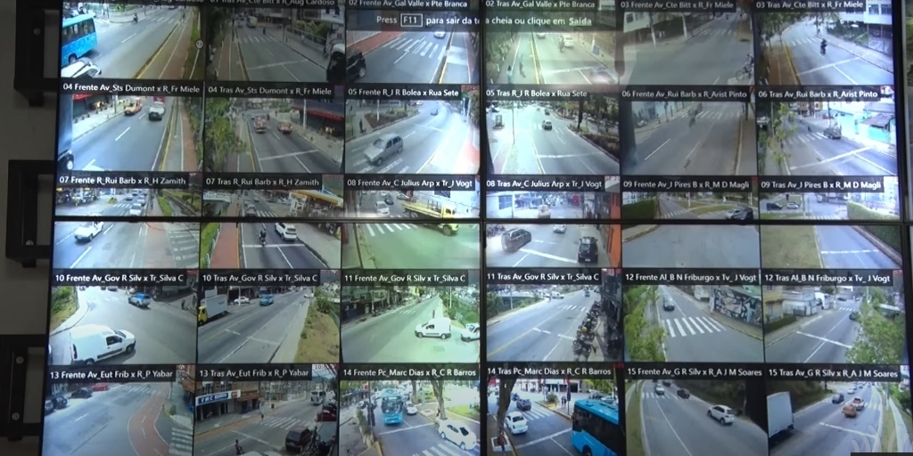 Rede de monitoramento já tem 150 câmeras em Friburgo