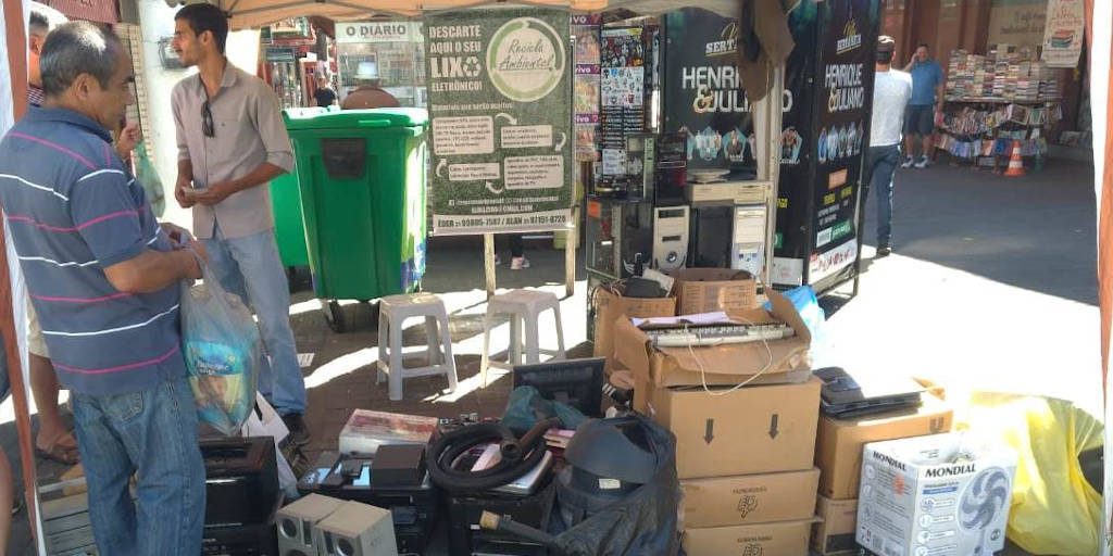 Projeto Recicla Terê recolhe mais de duas toneladas de lixo eletrônico em Teresópolis