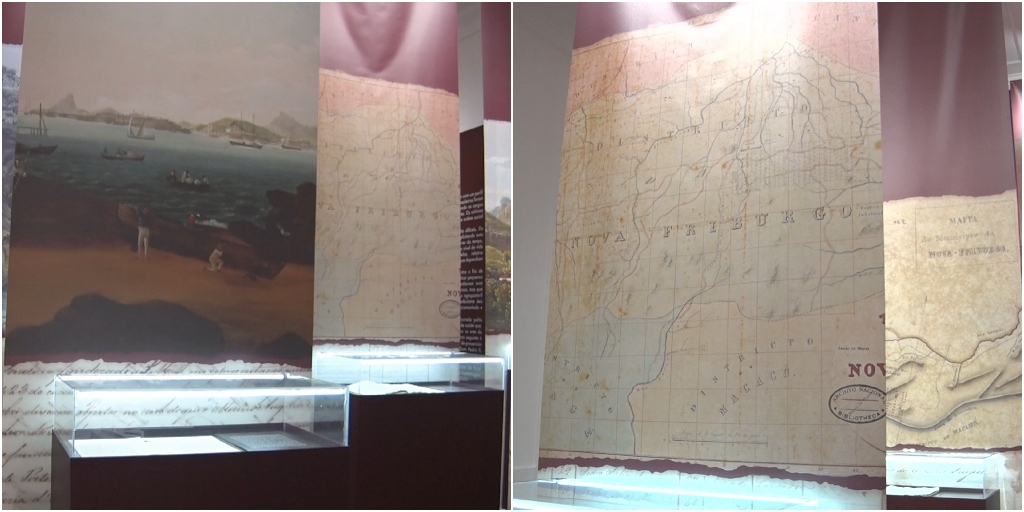 Exposição destaca os relatos extraídos do diário de um comerciante de 1840