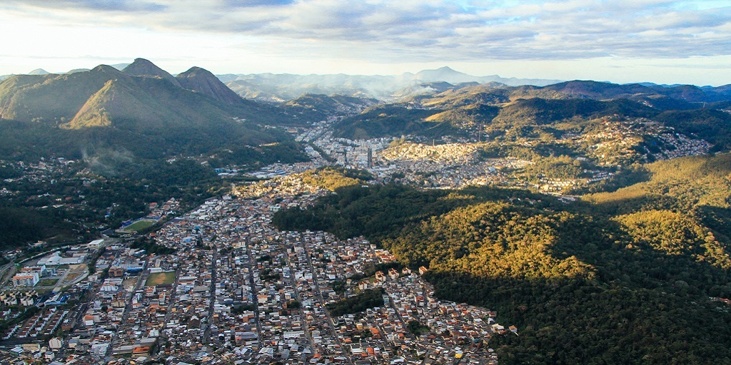 Nova Friburgo, vista de cima