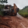 Temporais também causam problemas nas cidades de Carmo e Cachoeiras de Macacu