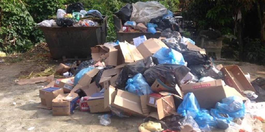 Lixo acumula-se em diversos pontos de coleta de Lumiar e região 