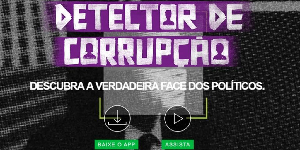 Detector de Corruptos: app usa reconhecimento facial para ver quem é ficha suja