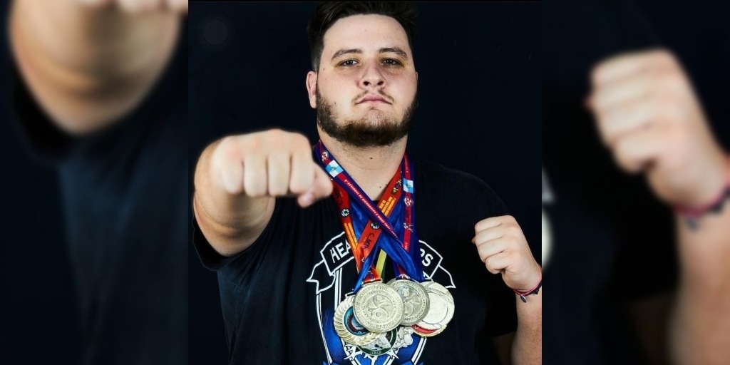 Jovem lutador de Cordeiro se destaca no cenário internacional do kickboxing