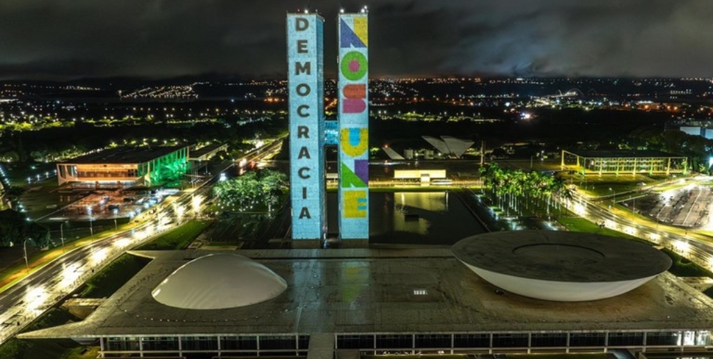 Projeção no Congresso Nacional pelo dia 8 de janeiro