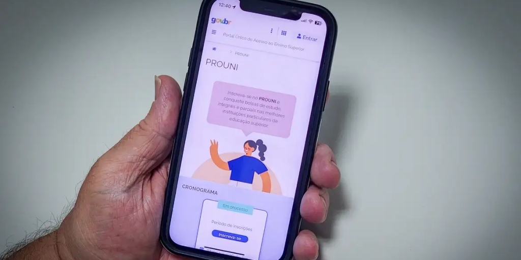 Começam as inscrições do Prouni para o primeiro semestre de 2026
