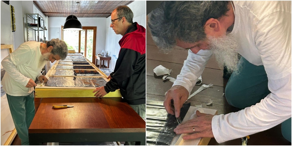 O artista mora em Nova Friburgo há mais de 40 anos