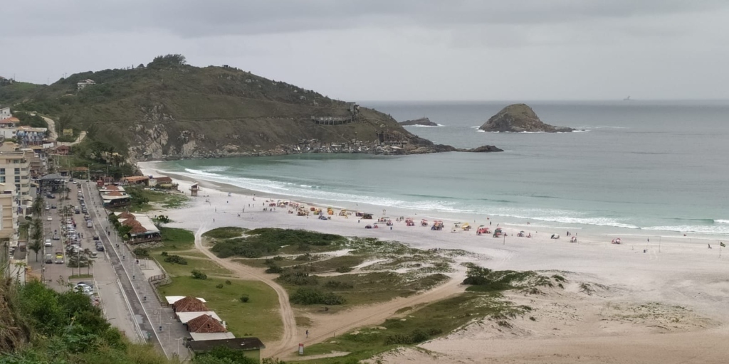 Marinha emite alerta de ressaca e ventos fortes para a Região dos Lagos