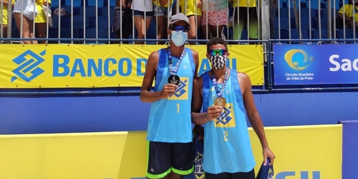 Atleta de Cabo Frio ganha medalha de bronze na 1ª etapa do Circuito Brasileiro de Vôlei de Praia