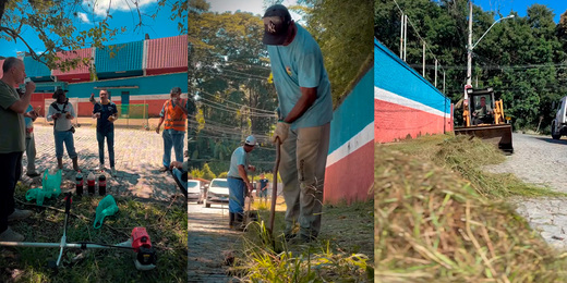 Prefeitura de Friburgo mobiliza servidores em mutirão de limpeza urbana após notificar empresa com contrato superior a R$ 1 bi