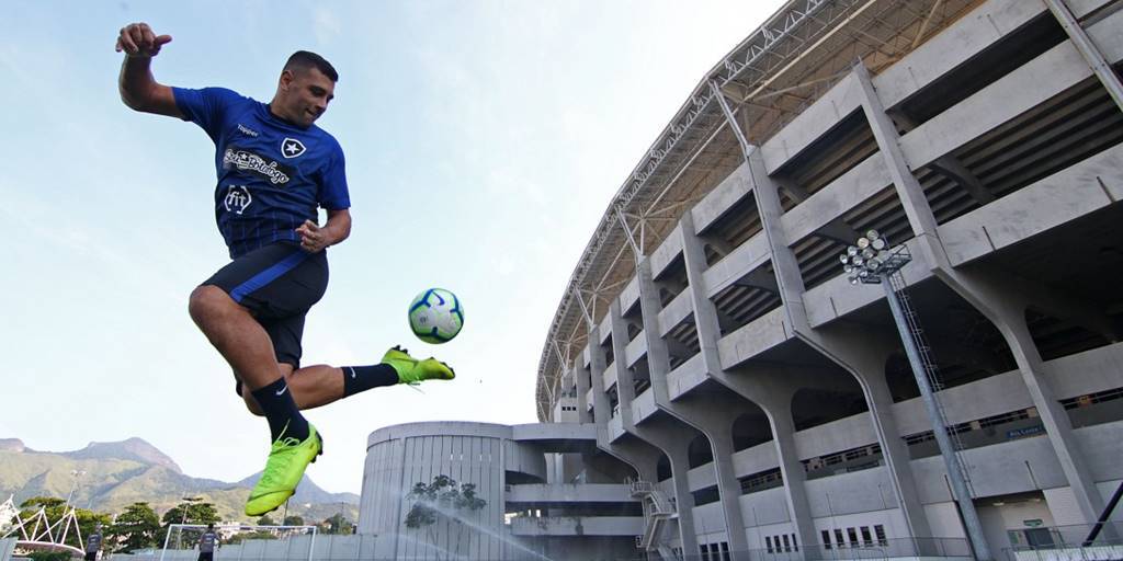 O experiente Diego Souza é uma das apostas do Botafogo para o Brasileiro