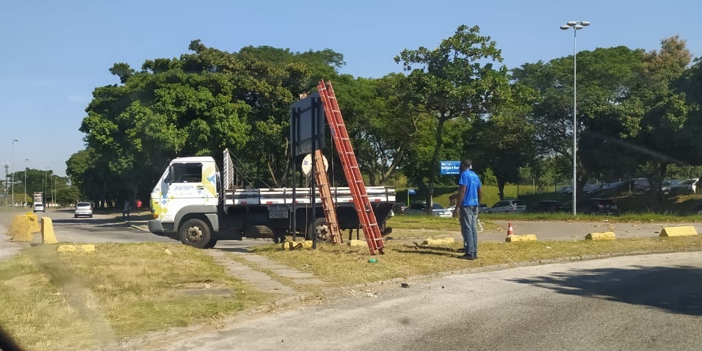 Equipe da Gigalink realizou a instalação do cabeamento de internet no último dia 5 de maio