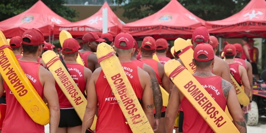 Mais segurança para o litoral: Operação Verão é lançada pelo Corpo de Bombeiros do RJ