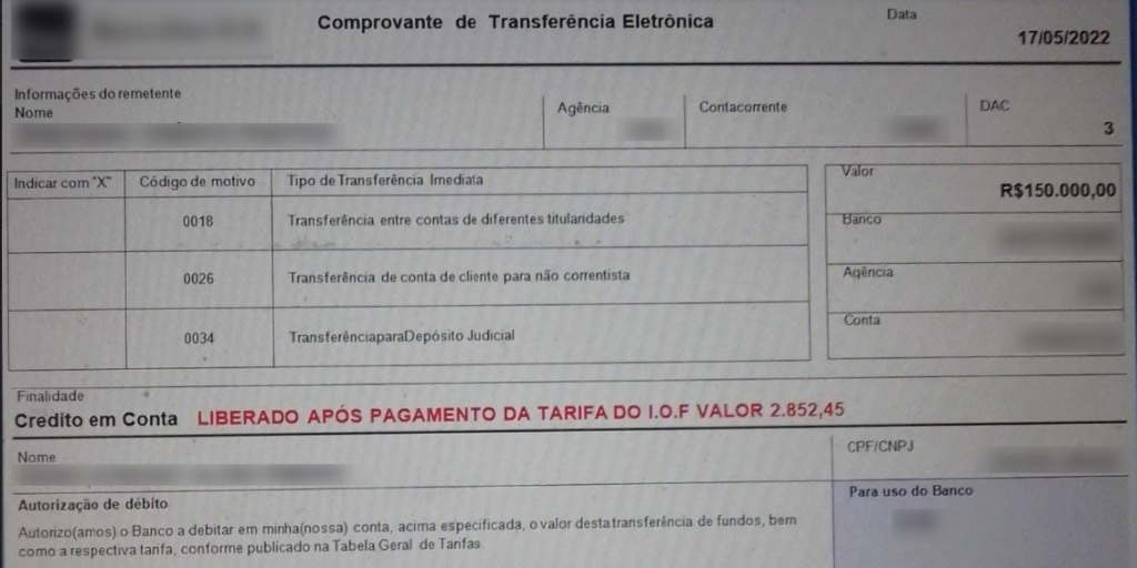 Receita alerta para novo golpe de empréstimos concedidos após pagamento de supostos tributos