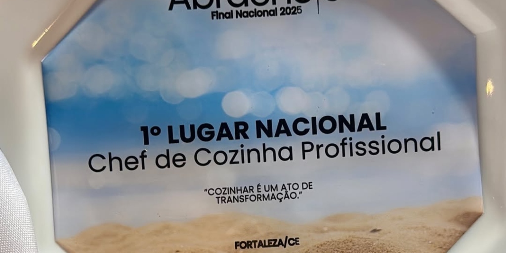 Prato feito no evento foi inspirado nos biomas do Brasil e na reflexão sobre as queimadas