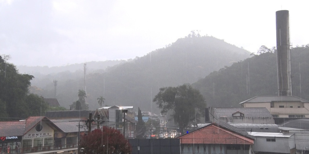 Chuvas castigam grande parte do estado do Rio de Janeiro