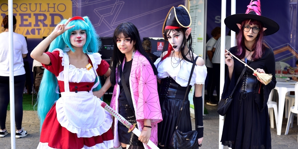 Sesc Nova Friburgo celebra o Orgulho Nerd, com arena de jogos, cosplayers, oficinas e shows